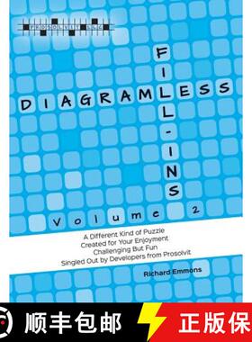 【3-4周达】Diagramless Fill-Ins: Volume 2 [9780986331220]