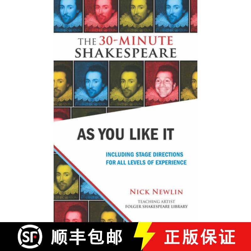 【3-4周达】As You Like It : Including Stage Directions for All Levels of Experience [9781935550068]