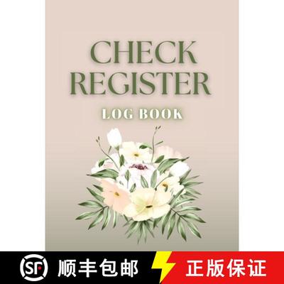 【3-4周达】Check Register: Bookkeeping and Accounting Ledger Book for Tracking of Payments, Deposits,... [9781803932330]
