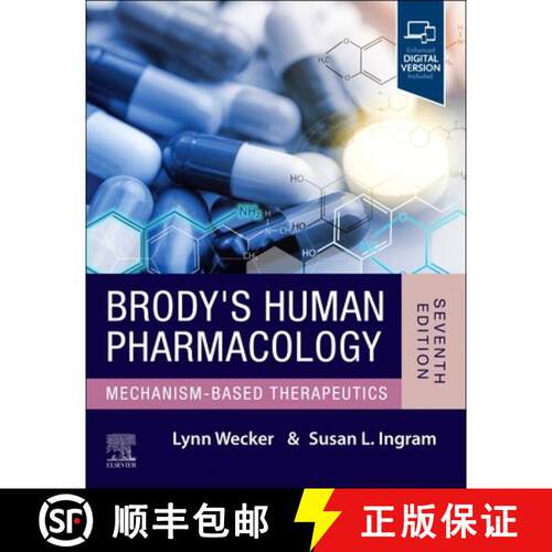 预订 Brody's Human Pharmacology [9780323846738]