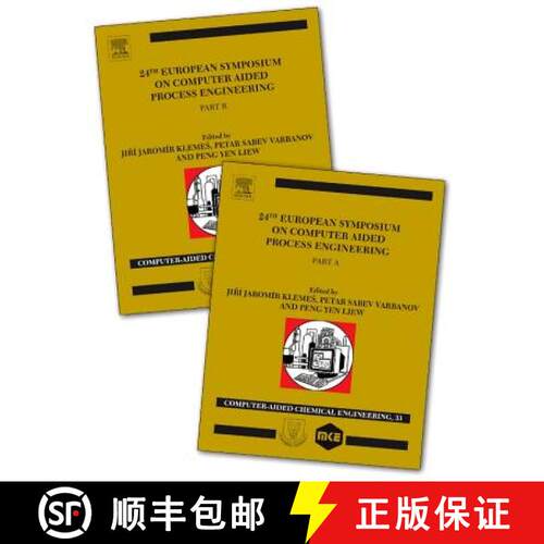 【3-4周达】24th European Symposium on Computer Aided Process Engineering: Part A and B Volume 33 [9780444634344]