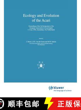 【3-4周达】Ecology and Evolution of the Acari: Proceedings of the 3rd Symposium of the European Assoc... [9789048152001]
