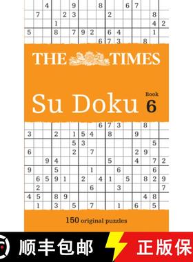 【3-4周达】The Times Su Doku Book 6: 150 challenging puzzles from The Times [9780007247530]