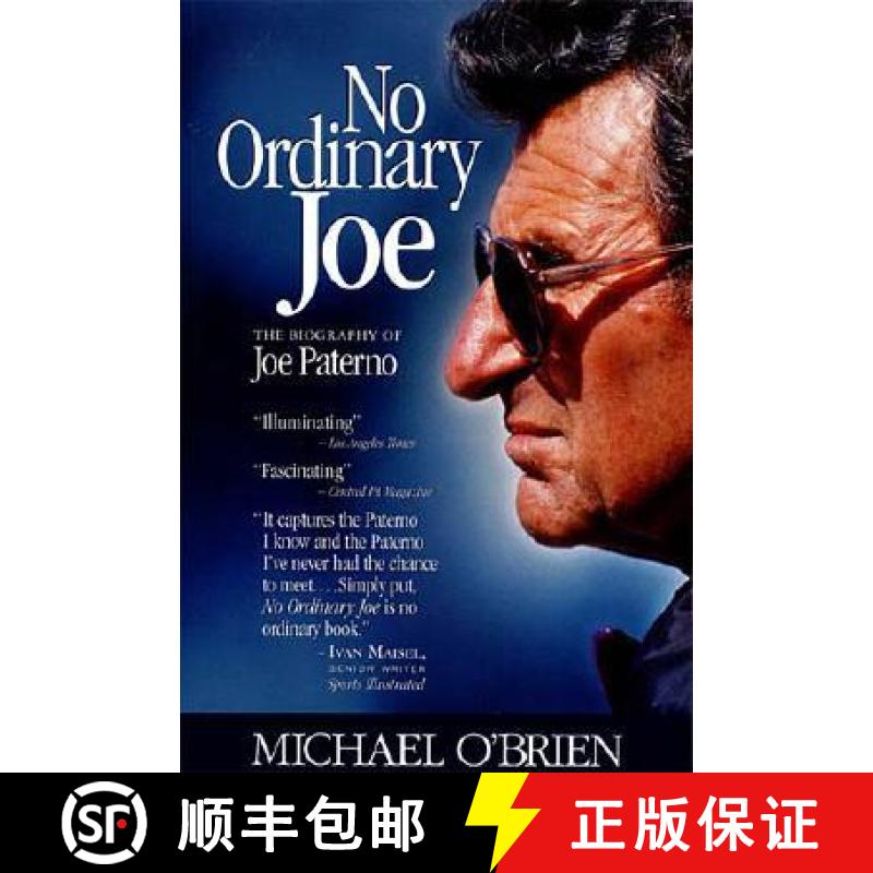 【3-4周达】No Ordinary Joe: The Biography of Joe Paterno [9781558537156]