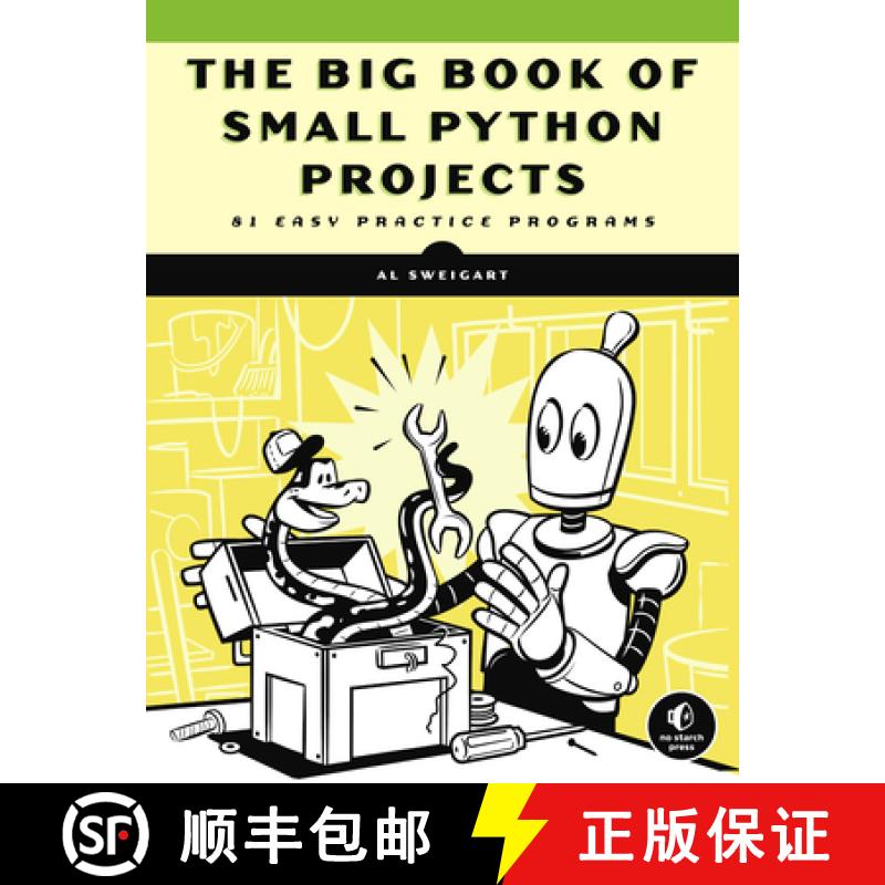 【3-4周达】The Big Book of Small Python Projects: 81 Easy Practice Programs [9781718501249]