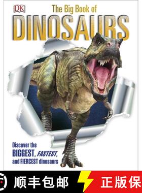 【3-4周达】The Big Book of Dinosaurs : Discover the Biggest, Fastest, and Fiercest Dinosaurs [9780241400876]