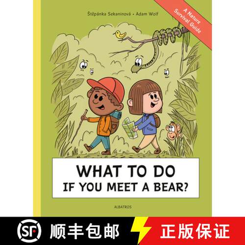 【3-4周达】精装 What To Do If You Meet a Bear? : A Nature Survival Guide [9788000072913]