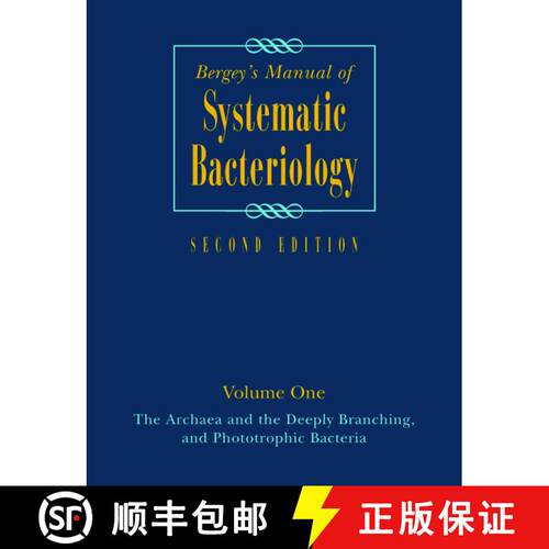 【3-4周达】Bergey's Manual of Systematic Bacteriology: Volume One : The Archaea and the Deeply Branch... [9781441931597]