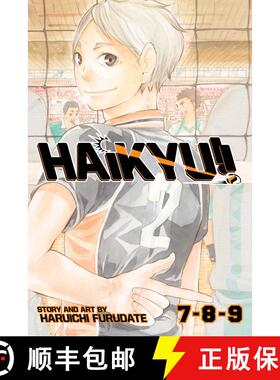 【3-4周达】Haikyu!! (3-in-1 Edition), Vol. 3 : Includes vols. 7, 8 & 9 [9781974749454]