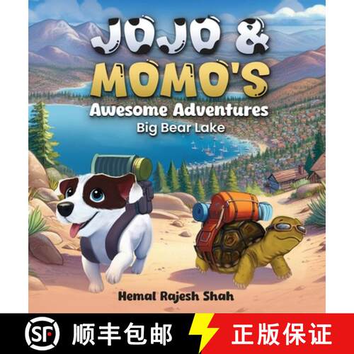 【3-4周达】精装 JOJO & MOMO'S Awesome Adventures: Big Bear Lake [9798348548797]