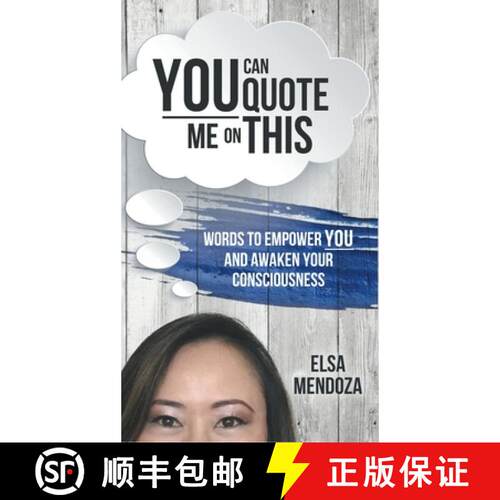 【3-4周达】精装 You Can Quote Me on This: Words to Empower You and Awaken Your Consciousness [9781735686103]