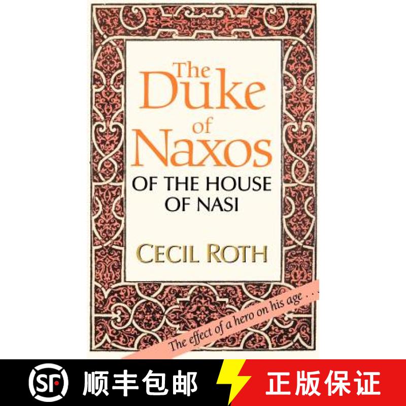 预订 The Duke of Naxos of the House of Nasi [9780827604124]