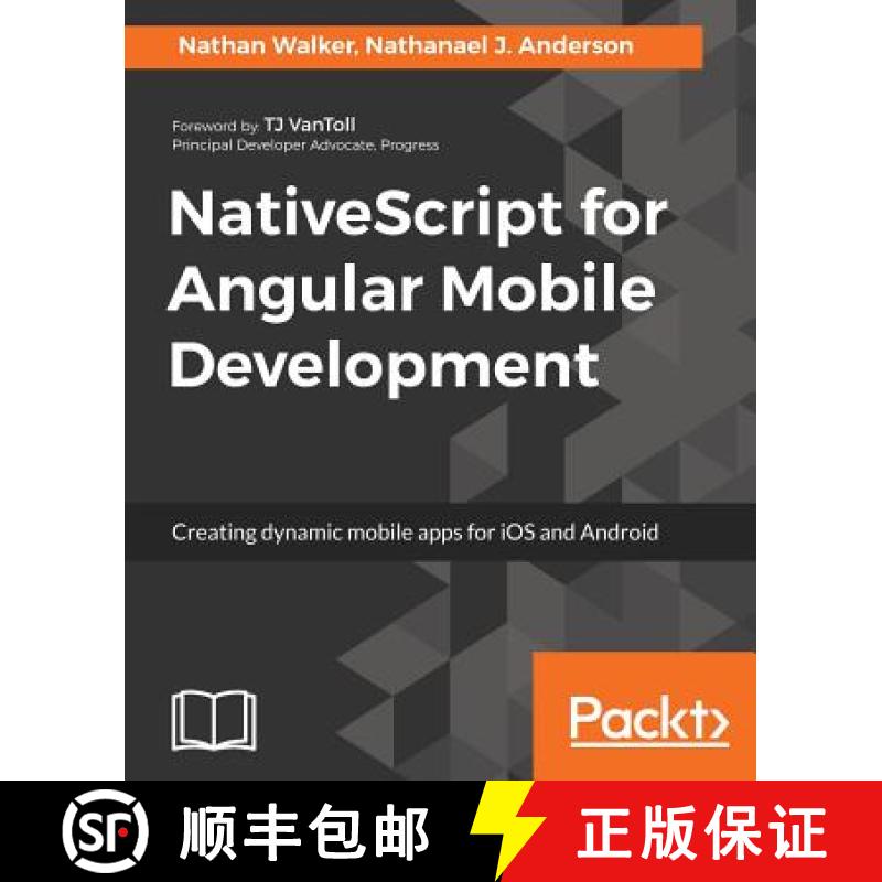 预订 NativeScript for Angular Mobile Development [9781787125766]