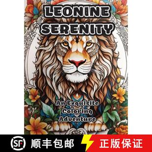 Leonine Serenity Adventure 9781088258200 Coloring 4周达 Exquisite