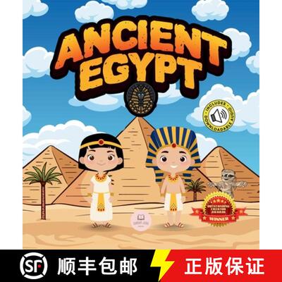 【3-4周达】Ancient Egypt for Kids: Learn About Pyramids, Mummies, Pharaohs, Gods, and More! [9788412677638]