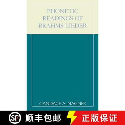 【3-4周达】Phonetic Readings of Brahms Lieder [9780810844162]