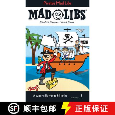 【3-4周达】Pirates Mad Libs: World's Greatest Word Game [9780843123135]