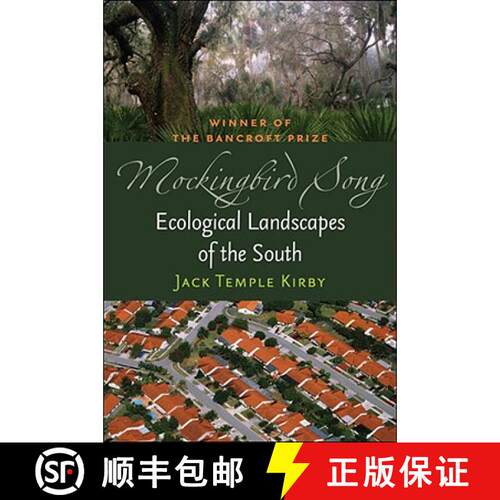【3-4周达】Mockingbird Song – Ecological Landscapes of the South [9780807859223]