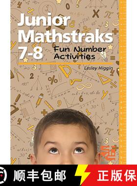 预订 Junior Mathstraks 7-8: Blackline Masters for Ages 7-8 [9781907550768]