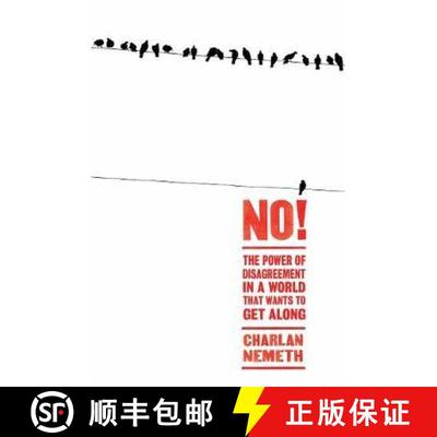 【3-4周达】No!: The Power of Disagreement in a World that Wants to Get Along [9781786490247]