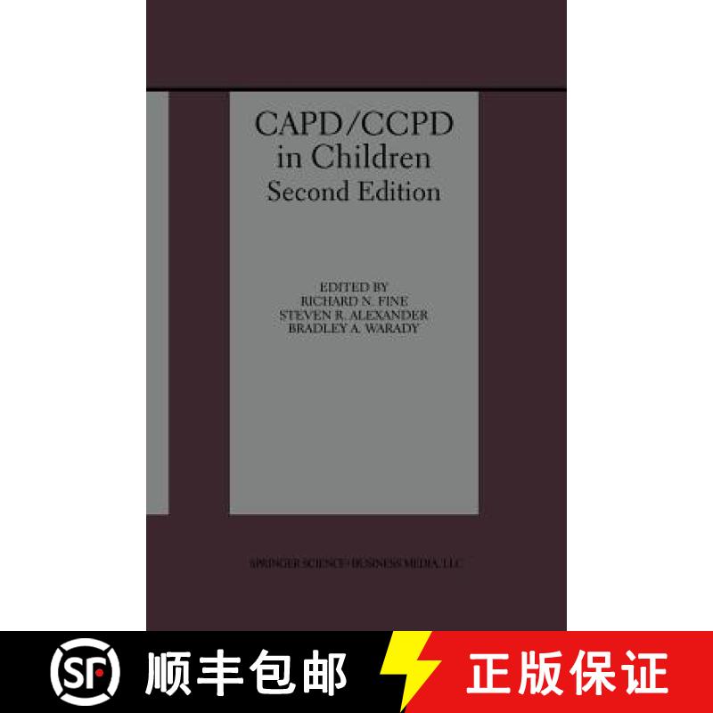 【3-4周达】Capd/Ccpd in Children [9781461372370]