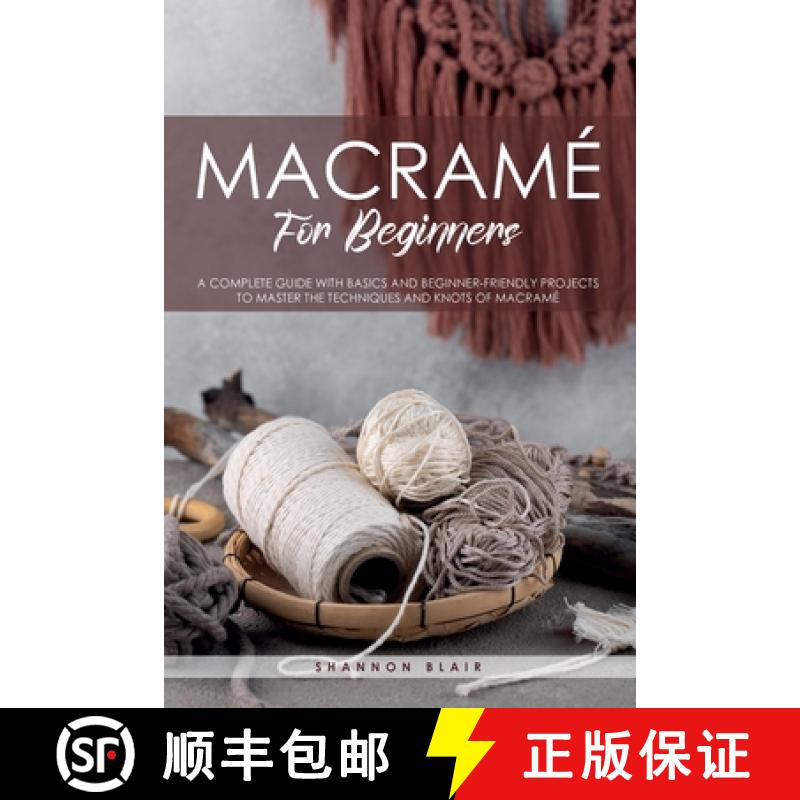 【3-4周达】Macramé for Beginners [9791222738758]
