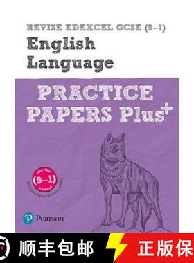 【3-4周达】Pearson REVISE Edexcel GCSE (9-1) English Language Practice Papers Plus: For 2024 and 2025... [9781292213231]