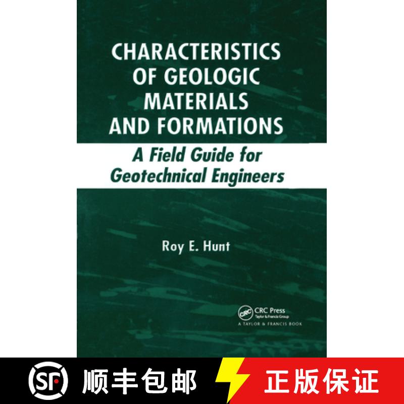 【3-4周达】Characteristics of Geologic Materials and Formations : A Field Guide for Geotechnical Engi... [9780367390044]