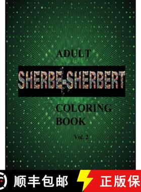 【3-4周达】SHERBE-SHERBERT Vol.2 Adult Coloring Book: Sherbe-Sherbert [9798990257825]