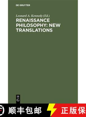 【3-4周达】Renaissance Philosophy: New Translations : Lorenzo Valla (1407-1457), Paul Cortese (1456-1... [9789027971937]