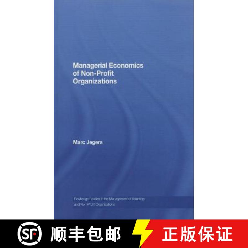 【3-4周达】Managerial Economics of Non-Profit Organizations [9780415761826]