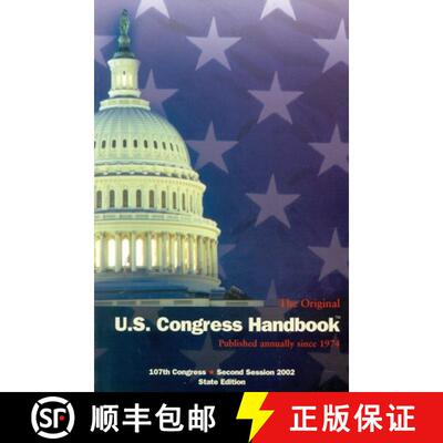 【3-4周达】The Original U.S. Congress Handbook, 2002 [9781590770047]