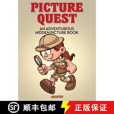 【3-4周达】Picture Quest: An Adventurous Hidden Picture Book [9781683235491]
