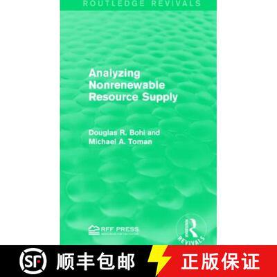 【3-4周达】Analyzing Nonrenewable Resource Supply [9781138950887]