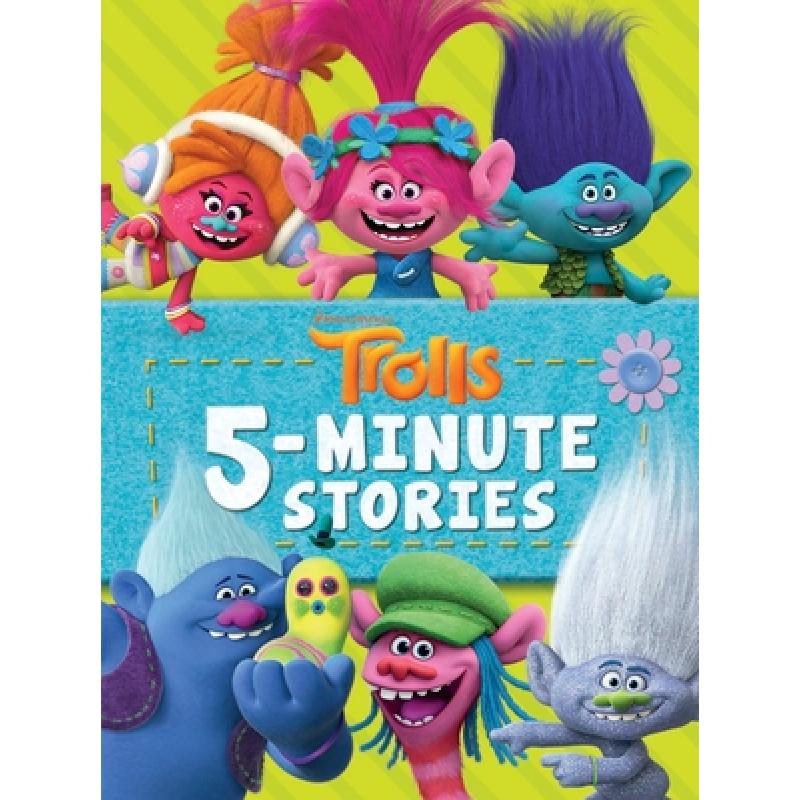 【4周达】Trolls 5-Minute Stories (DreamWorks Trolls) [9781524772666] 书籍/杂志/报纸 原版其它 原图主图