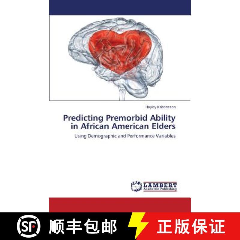预订 Predicting Premorbid Ability in African American Elders [9783659778278]