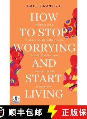 【3-4周达】How to Stop Worrying & Start Living by Dale Carnegie [9789361442834]