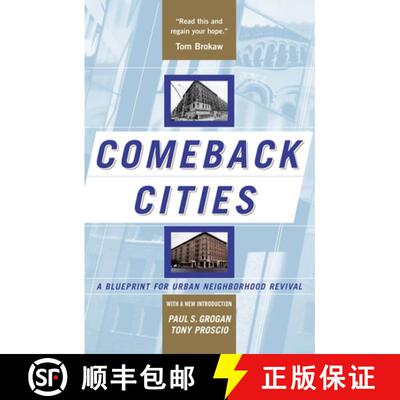 【3-4周达】Comeback Cities: A Blueprint for Urban Neighborhood Revival [9780813339528]