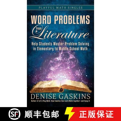 【3-4周达】精装 Word Problems from Literature: Help Students Master Problem Solving in Elementary to ... [9781892083654]