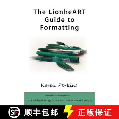 【3-4周达】The LionheART Guide to Formatting [9781910115046]