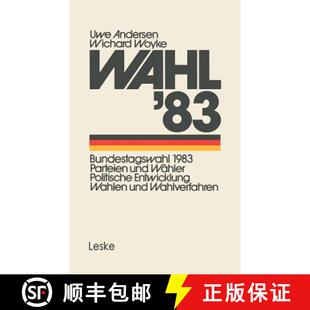 Parteien Wahl Wahlen 9783810004192 Entwicklung Bundestagswahl 4周达 Wähler Und 1983 Wahlv... Politische
