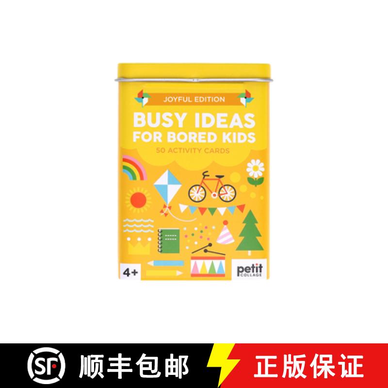 【3-4周达】Busy Ideas for Bored Kids Joyful Edition [9781797232034]