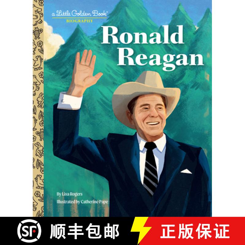 【3-4周达】Ronald Reagan: A Little Golden Book Biography [9780593645185]
