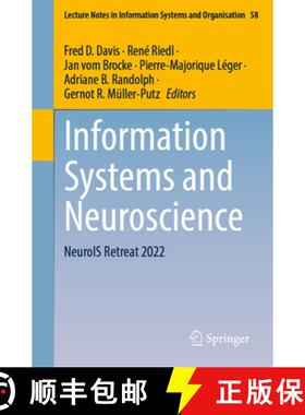 【3-4周达】Information Systems and Neuroscience : NeuroIS Retreat 2022 [9783031130632]