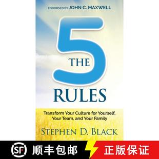 【3-4周达】The Five Rules : Transform Your Culture for Yourself, Your Team and Your Family [9781636982014]