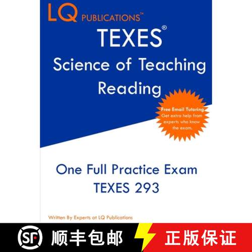 【3-4周达】TEXES Science of Teaching Reading: One Full TEXES Science of Teaching Reading Practice Exa... [9781649264015]