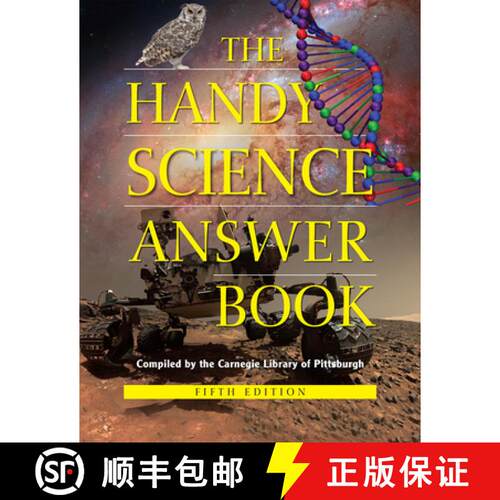 【3-4周达】精装 The Handy Science Answer Book [9781578597895]