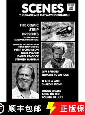 【3-4周达】Scenes Issue 8: The Classic and Cult Movie Publication - Comic Strip Presents, Sharon Stone [9781470907013]