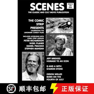 【3-4周达】Scenes Issue 8: The Classic and Cult Movie Publication - Comic Strip Presents, Sharon Stone [9781470907013]
