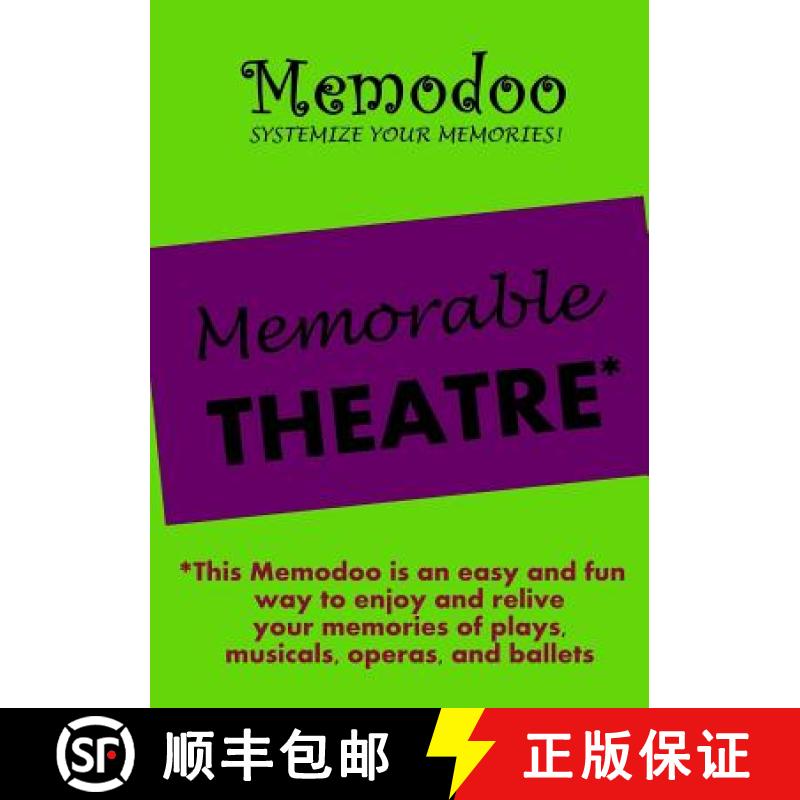 预订 Memodoo Memorable Theatre [9781939235305]